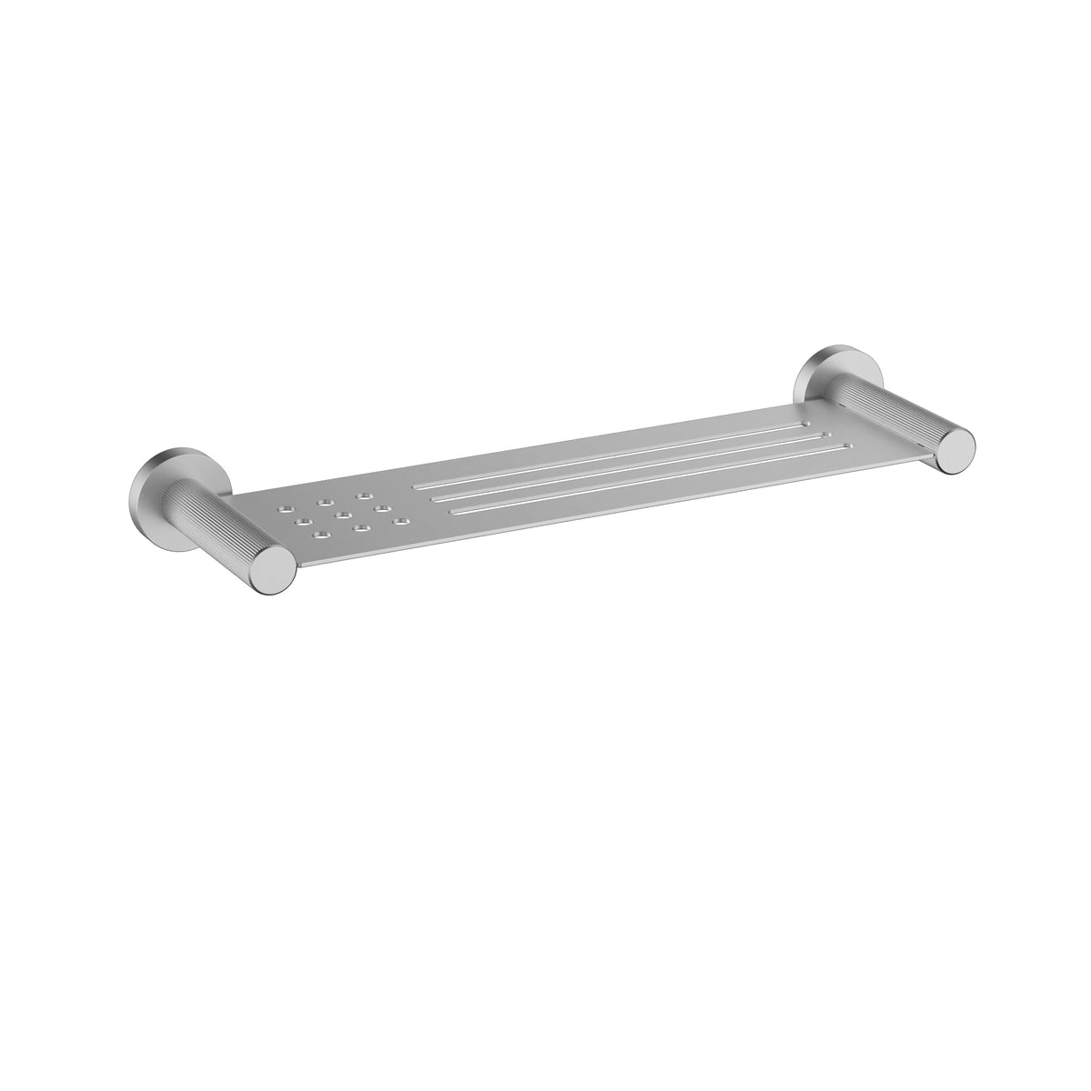 Ikon Linie Metal Shelf in Brushed Nickel
