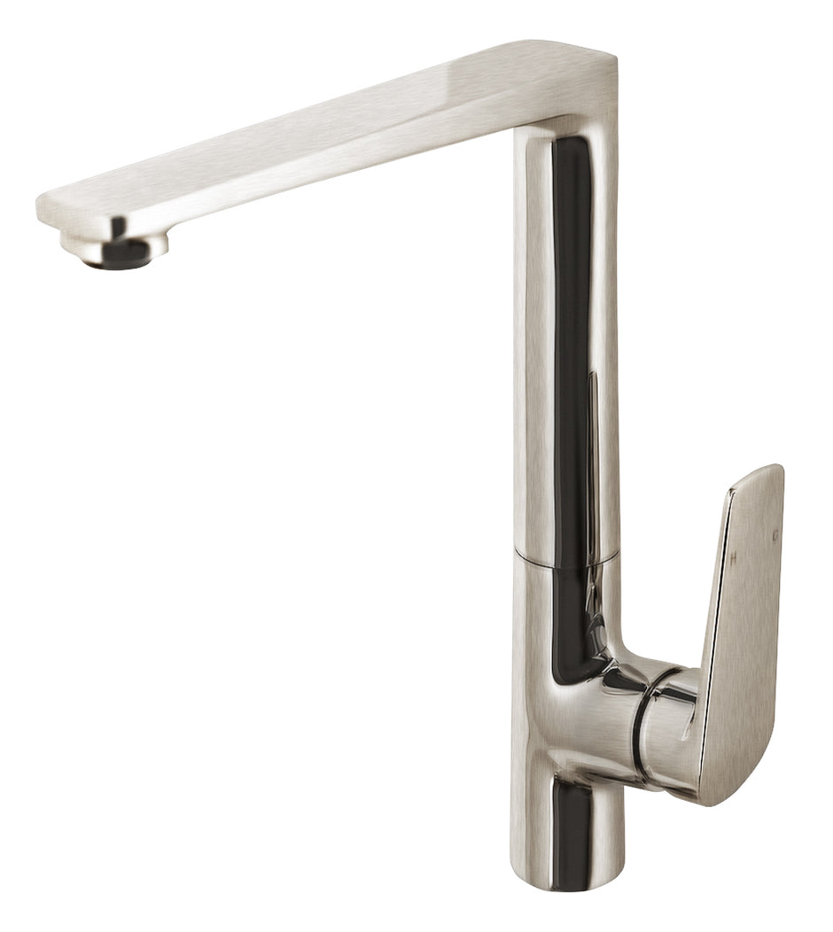 Zenmo Exon Sink Mixer in Brushed Nickel