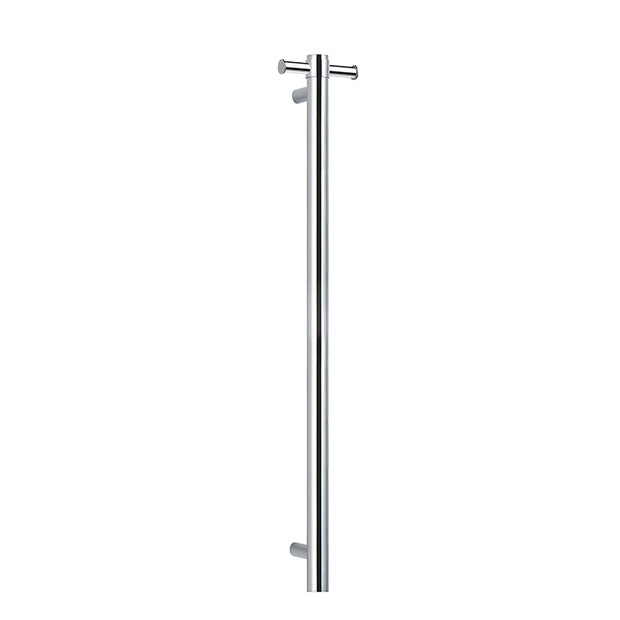 Zenmo Single Bar Heated Towel Rail in Chrome