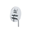 Zenmo Jess Shower Mixer with Diverter in Chrome
