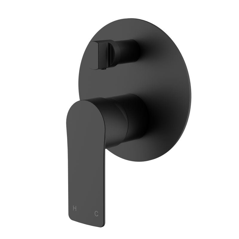 Kiama Shower Diverter Mixer - matte-black