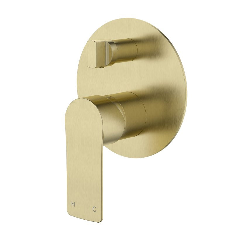 Kiama Shower Diverter Mixer - brushed-bronze