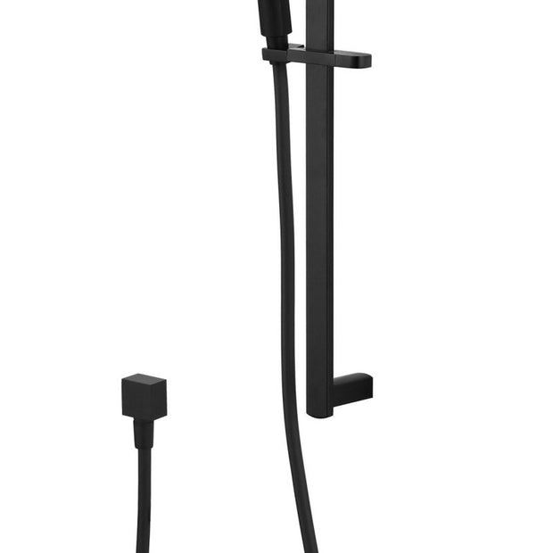 Kiama Shower On Rail - matte-black