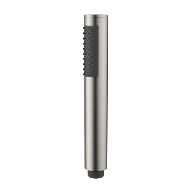 Round Microphone Hand Shower - brushed-nickel