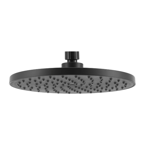 Round Shower Head 215mm - matte-black