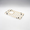 Spectra 1/2 Bowl Protector in Brushed Gold