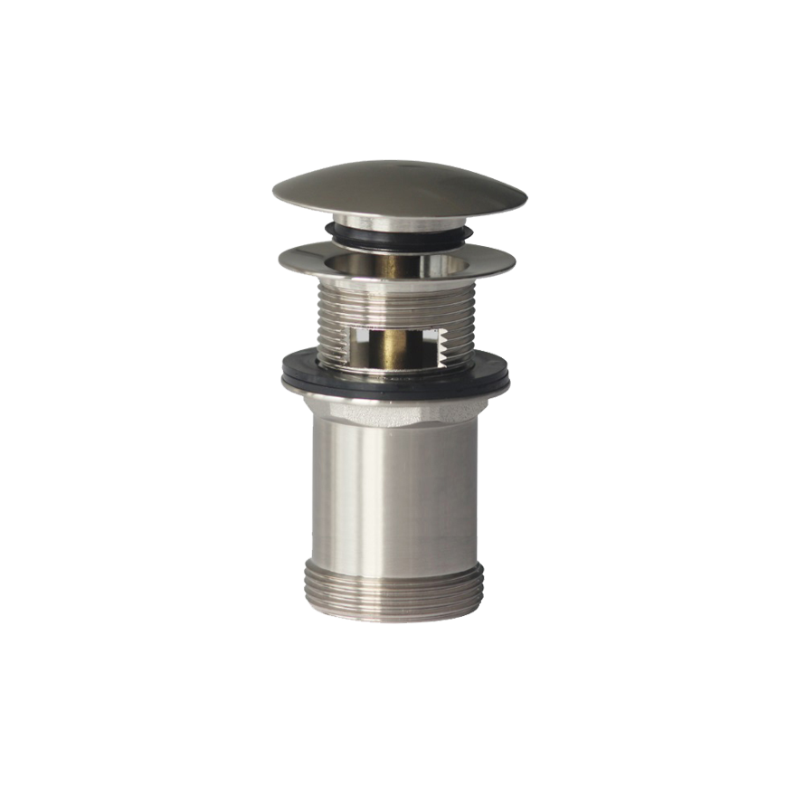 Universal Pop Up Plug and Waste in Brushed Nickel