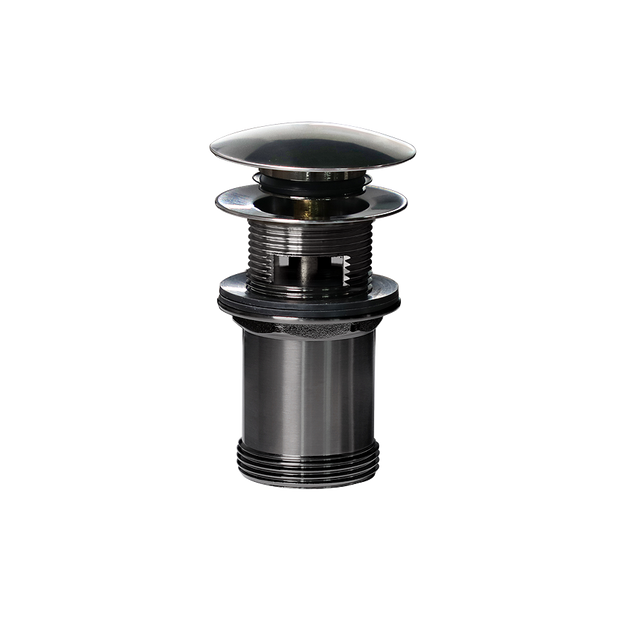 Universal Pop Up Plug and Waste in Gunmetal