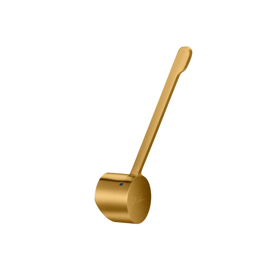 Essente Care Handle For Goose Neck Mixer in Brushed Gold