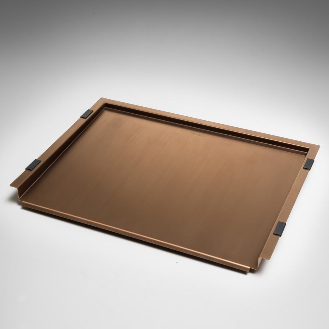 Oliveri Bench Top Drainer Tray Stainless Steel in Copper