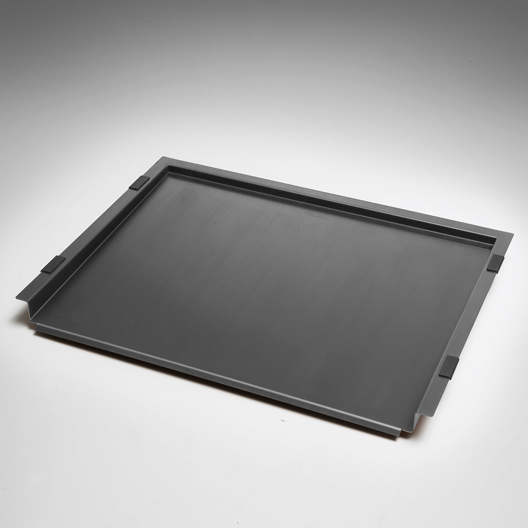 Oliveri Bench Top Drainer Tray Stainless Steel in Gunmetal