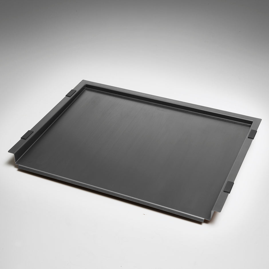 Oliveri Bench Top Drainer Tray Stainless Steel in Gunmetal