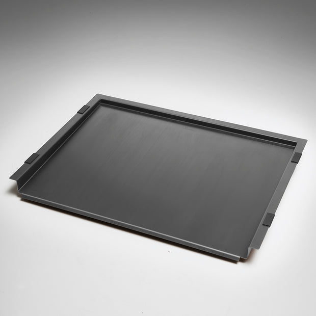 Oliveri Bench Top Drainer Tray Stainless Steel in Gunmetal