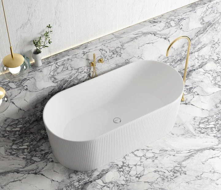 ATTICA NOOSA BATH 1500 MATT WHITE ANBT-1500-MW