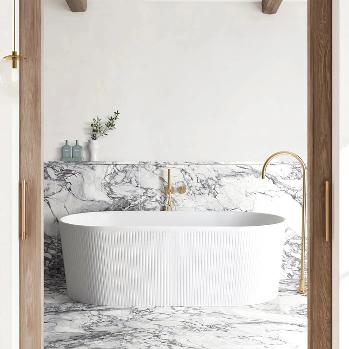 ATTICA NOOSA BATH 1500 MATT WHITE ANBT-1500-MW