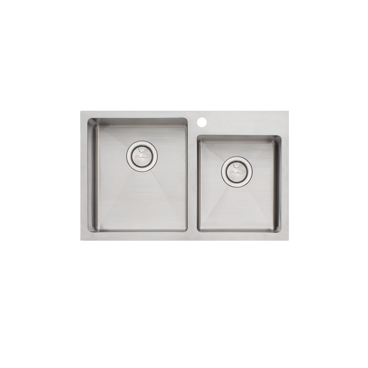 Apollo 1 and 3/4 Offset Bowl Sink