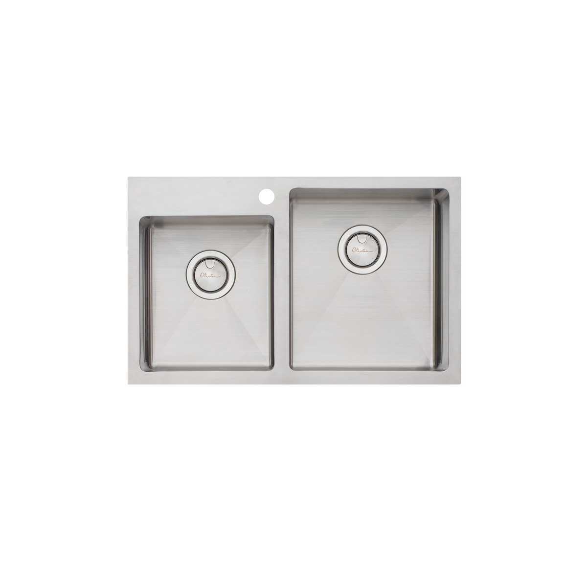 Apollo 1 and 3/4 Offset Bowl Sink