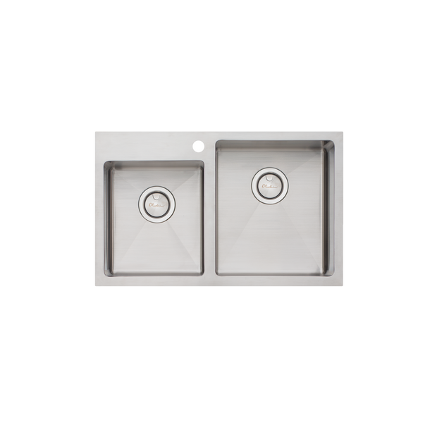 Apollo 1 and 3/4 Offset Bowl Sink