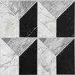 ART DECO BARDIGLIO + CARRARA HONED