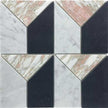 ART DECO ROSA + CARRARA + NERO