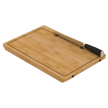 Boutique Bamboo Cutting Board and Chef's Knife Set