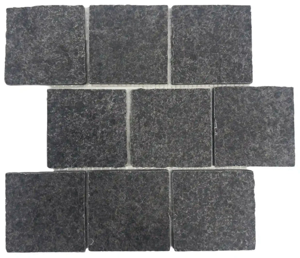 ASH BLACK PORCELAIN BRICK BOND