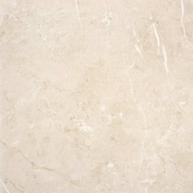 Amalfi Beige Marble Look Porcelain Tiles 600x600mm tile
