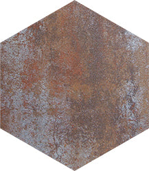 Metallic Iron Porcelain Mosaic tile