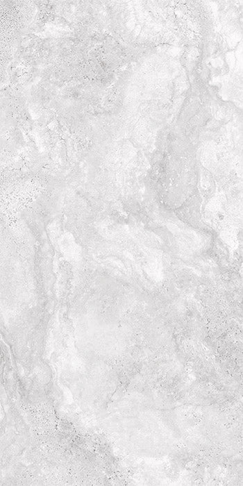 Romestone Argento Polished Travertine Look Porcelain Tiles tile