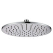 Brass Round Shower Head 250mm Brushed Chrome