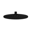 Brass Round Shower Head 250mm - matte-black