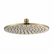Brass Round Shower Head 250mm - brushed-bronze
