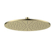Brass Round Shower Head 300mm - brushed-bronze