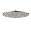 Brass Round Shower Head 300mm - brushed-nickel