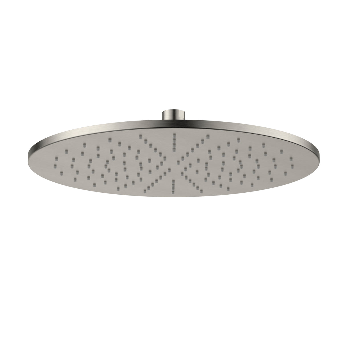 Brass Round Shower Head 300mm Brushed Nickel