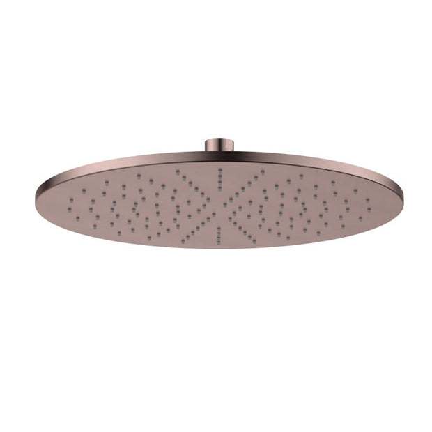 Brass Round Shower Head 300mm - dusk