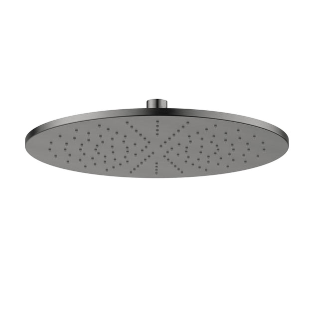 Brass Round Shower Head 300mm Gun Metal