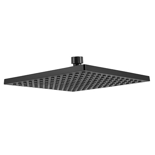Square Shower Head 200mm - matte-black