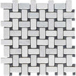 CARRARA TUMBLED + NERO DOT