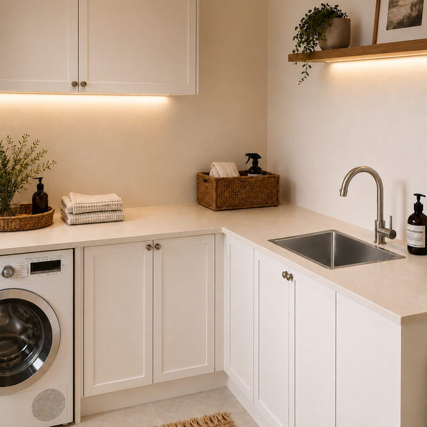 Atlas Handmade Single Bowl Kitchen Sink 550 x 450 x 250mm