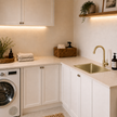 Atlas Handmade Single Bowl Kitchen Sink in Brushed Gold 550 x 450 x 250mm