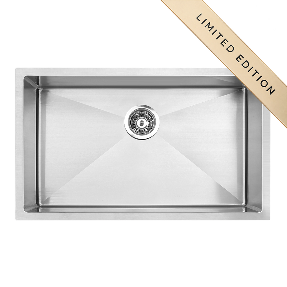Atlas Handmade Single Bowl Kitchen Sink 700 x 400 x 250mm