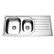 Top Mount Prague One and a Half Pressed Kitchen Sink