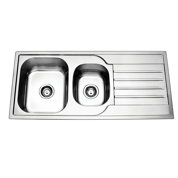 Top Mount Prague One and a Half Pressed Kitchen Sink