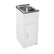Tulsa Laundry Trough with Metal Cabinet (27 litre)