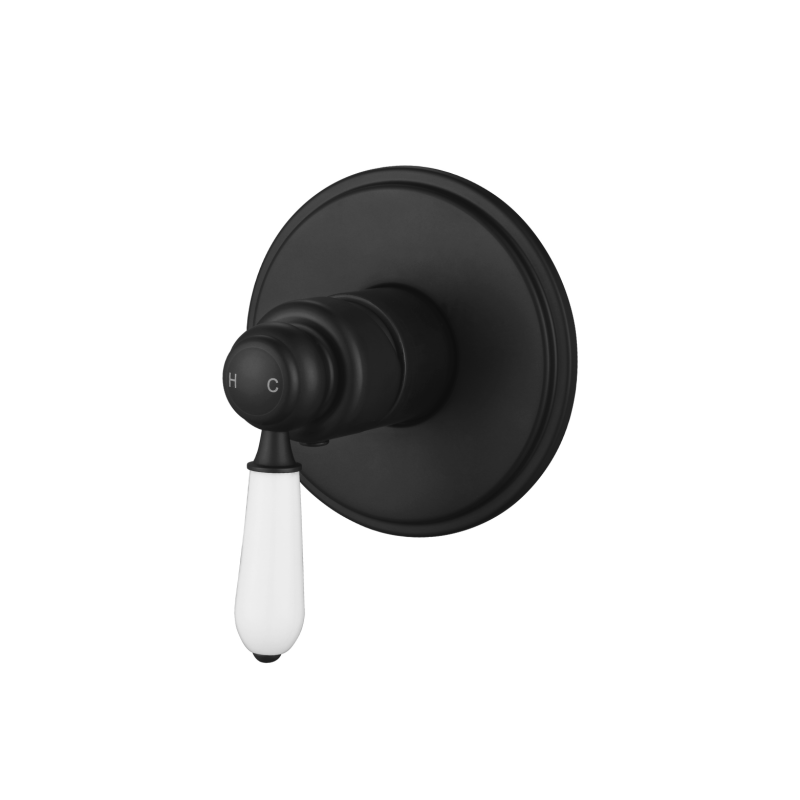 Bordeaux Shower Mixer - matte-black