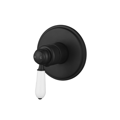 Modern National Bordeaux Shower Mixer Trim Kit