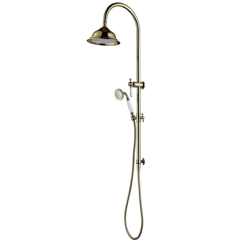 Bordeaux Shower Column Set - brushed-bronze