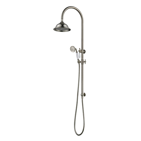 Modern National Bordeaux Shower Column Set