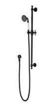 Bordeaux Shower On Rail - matte-black